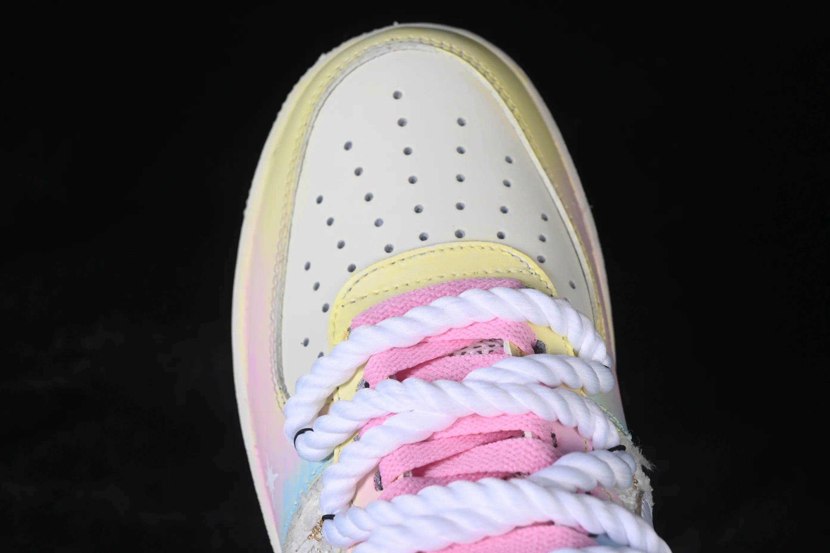All categories Nk Air Force 1 Air Force series Nk Air Force 1 Low Air Force low-top Nike Air Force 1'07 Low "Mist Island Starlight" Hand-painted graffiti Wuyu Starlight Air Force One low-top casual sneakers FJ7740-120